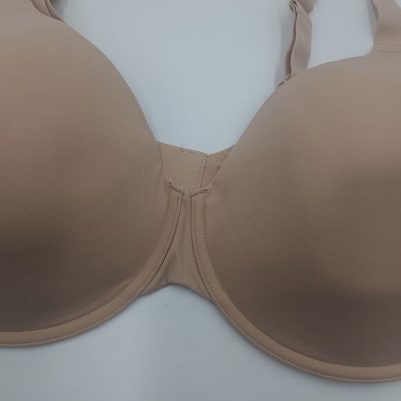 Skims Fits Everybody T Shirt Demi Bra in Mica Size 42D - Picture 3 of 7
